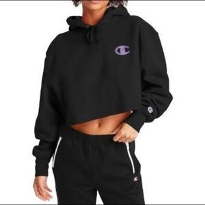 Champion Cropped Hoodie